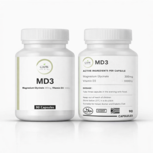 GMW MD3 - Magnesium Glycinate and Vitamin D3